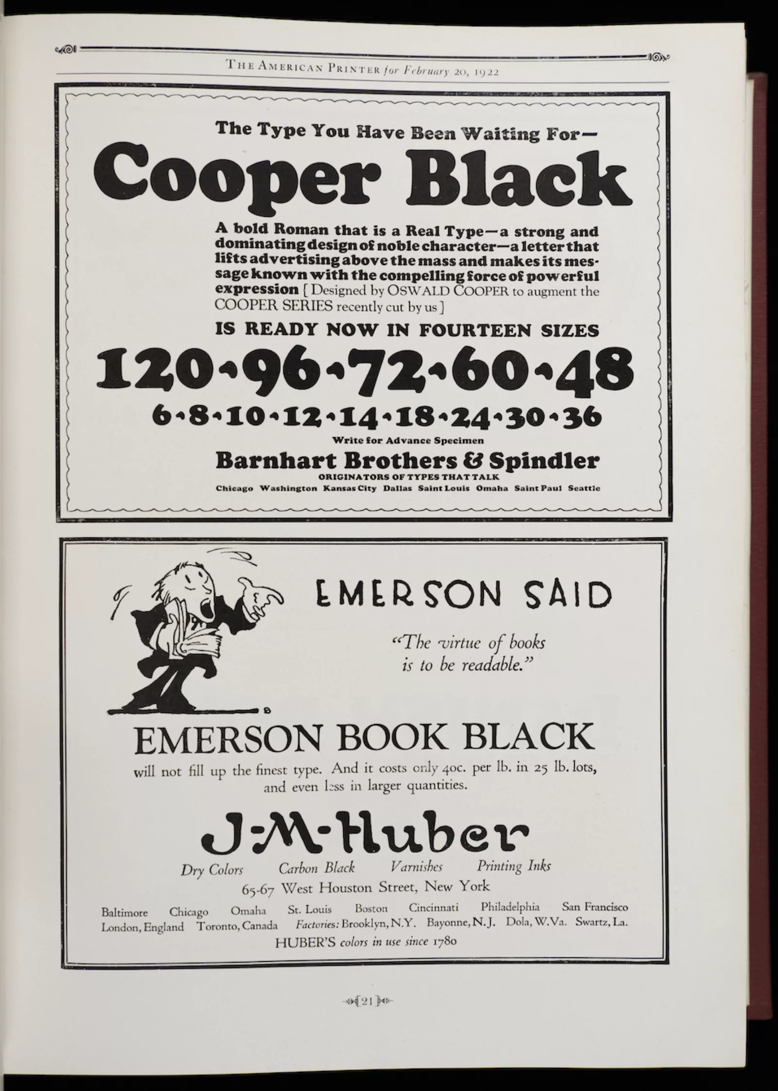 Download Cooper Black Font Free - Bold Retro Typography